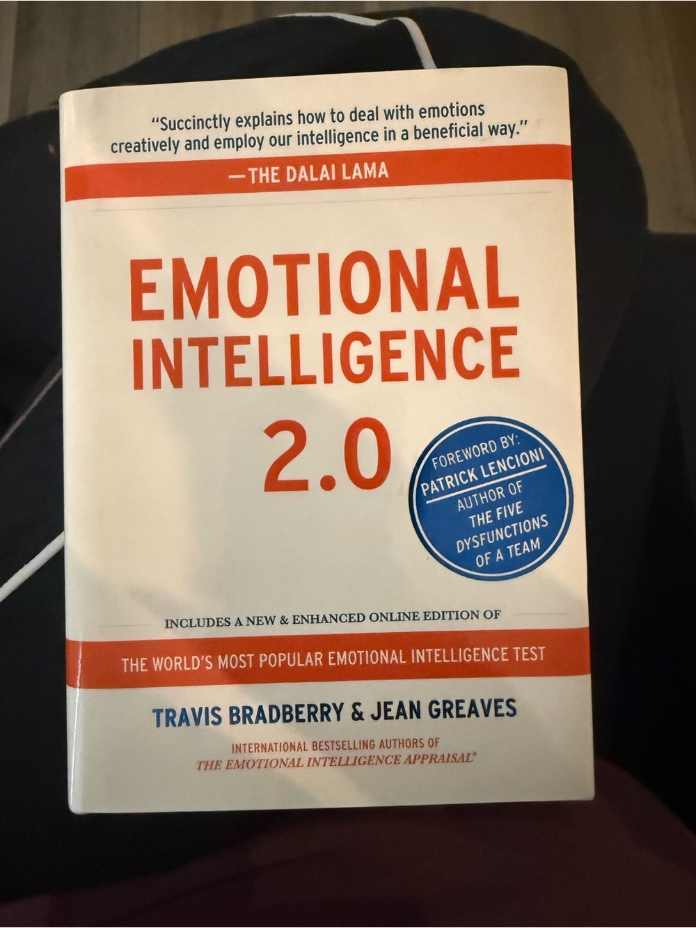 Emotional Intelligence 2.0 Hardcover book by Bradbury & Greaves
